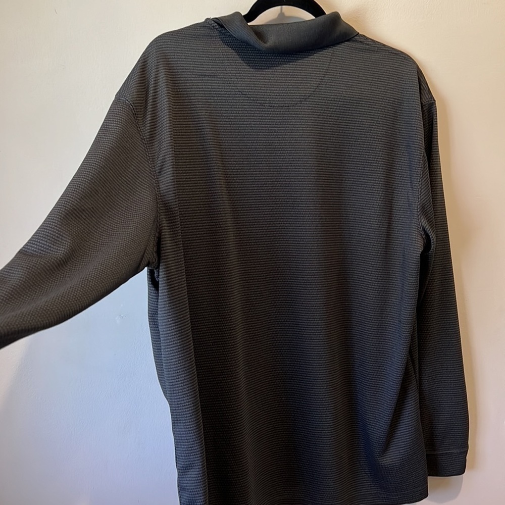 Haggar Cool 18 Pro Long Sleeve Polo - Picture 3 of 10